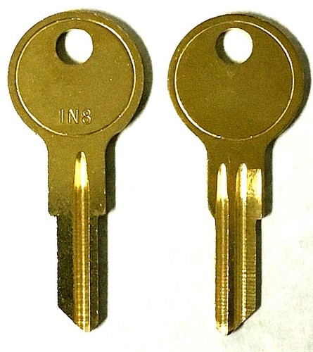 1 Waterloo Toolbox Locks IN8 L1054B Key Blanks Blank Keys Various Applications - 第 1/1 張圖片