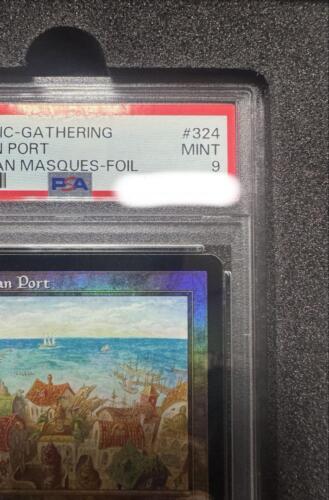 PSA 9 FOIL RISHADAN PORT LP - Mercadian Masques GRADED RARE HTF - Picture 3 of 10