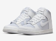 Nike Dunk High GS Size 5Y Summit White Pure Platinum Shoes DB2179 107 