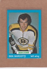 1973-74 TOPPS HOCKEY DON MARCOTTE #89 BRUINS EX+ *A35507