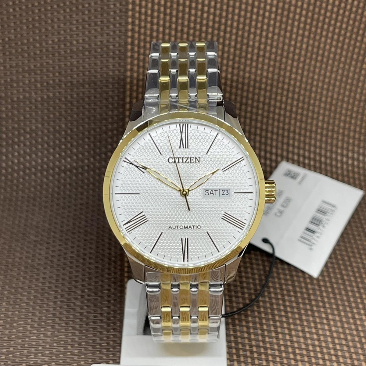 Citizen NH8354-58A Automatic Two-Tone Gold Stainless Steel Analog