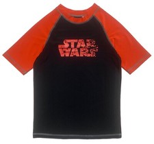 Star Wars Boys' Star Wars Logo Rash Guard Size S-L