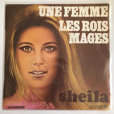 SHEILA - UNE FEMME - FRENCH 7¨ SINGLE, PS, CHANSON
