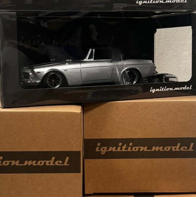 ignition 1/18 DATSUN Fairlady 2000 (SR311) Silver IG 2712 | eBay