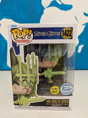 Funko Pop! Black Clover Yuno with Spirit of Zephyr Glow-in-the-dark #1422