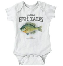 Mameluco infantil Gill McFinns Bluegill trucha lubina pesca recién nacido bebé niño niña