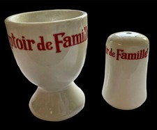 COQUETIER et SA SALIERE COMPTOIR DE FAMILLE LIMOGES