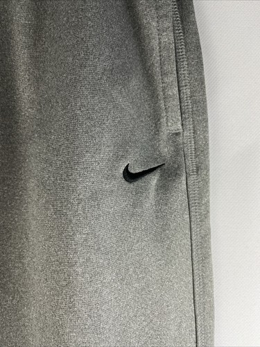 Nike Youth KO Therma-Fit Fleece Training Pants Girls Large Grey 608877 064 - Picture 2 of 8