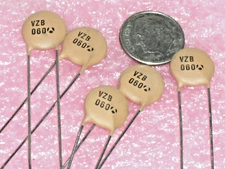 5 NEW THOMSON VZB060 60V RMS VAC MOV 85 DC TVS METAL OXIDE SURGE VARISTOR USA