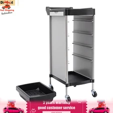 Salon Trolley Drawer Hairdressing Tool Shelf Cart  Multi-Functional + 4 Wheels