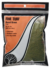 NEW Woodland Train Scenery Turf Fine Burnt Grass Bag T44