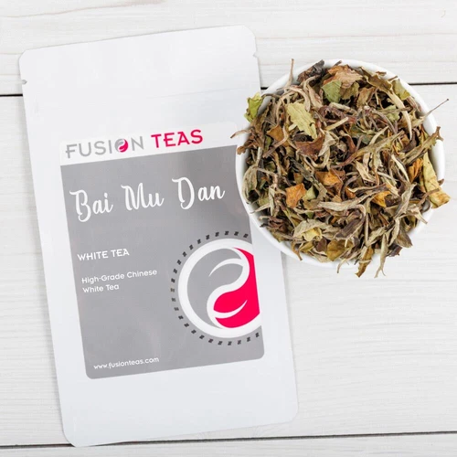 Bai Mu Dan White Tea - Fujian Loose Leaf Peony - Fusion Teas