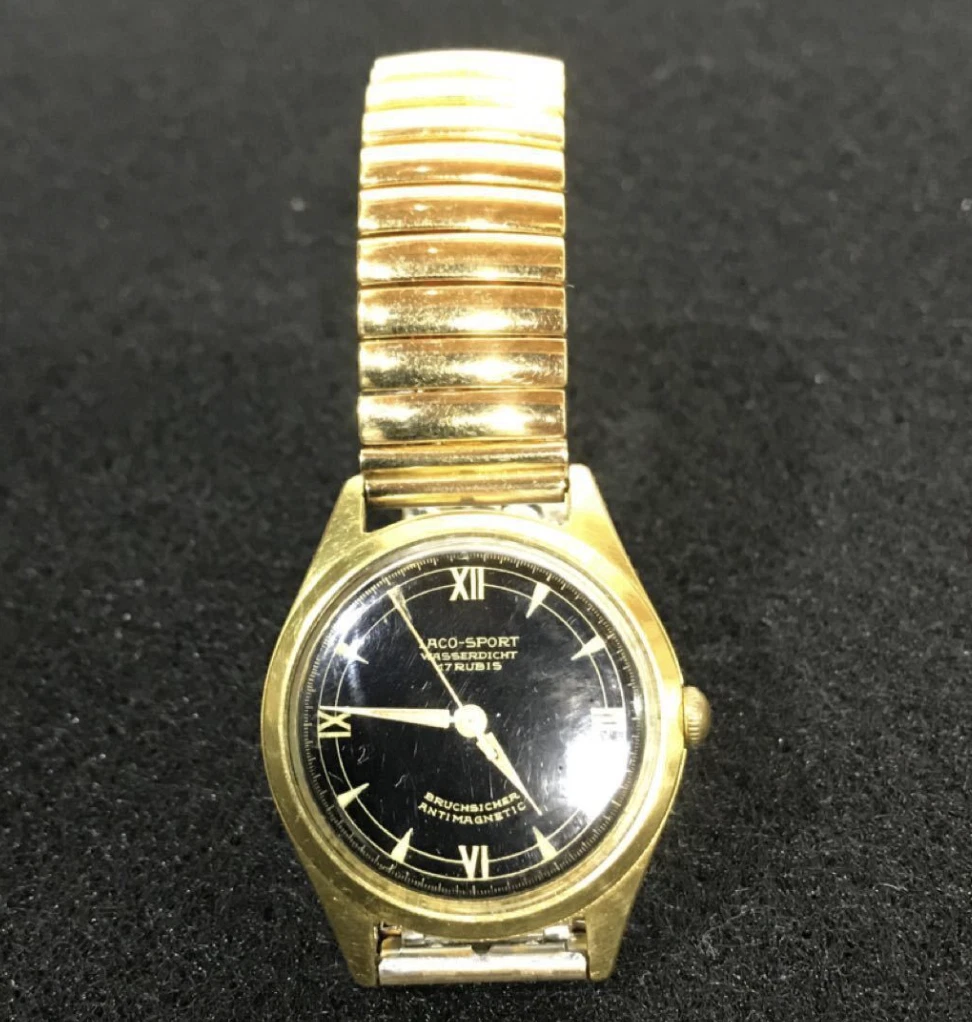 Air Cooled VW Raco Sport LACO SPORT 100,000 Km Commemorative Watch