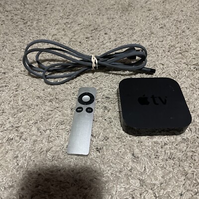 Apple TV 3rd Generation Digital HD Media Streamer A1469 with Remote