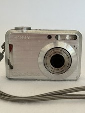Sony Cybershot DSC-S700 7.2 MP Digital Camera Silver with Strap Parts Repair