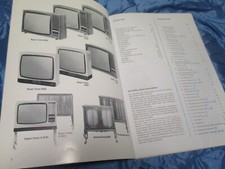 Grundig , Farb - Fernseh - Service , Super Color 6020  bis  8060 , Tele - Pilot