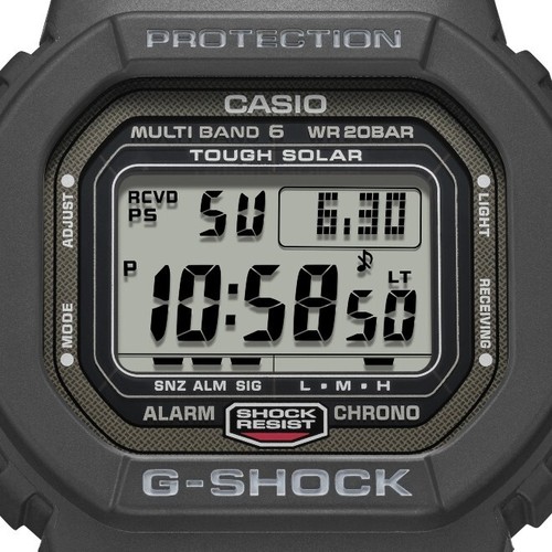 GW-5000U-1 CASIO G-SHOCK MADE IN JAPAN RADIO-CONTROL TOUGH SOLAR POWERED SCREW - Picture 2 of 9
