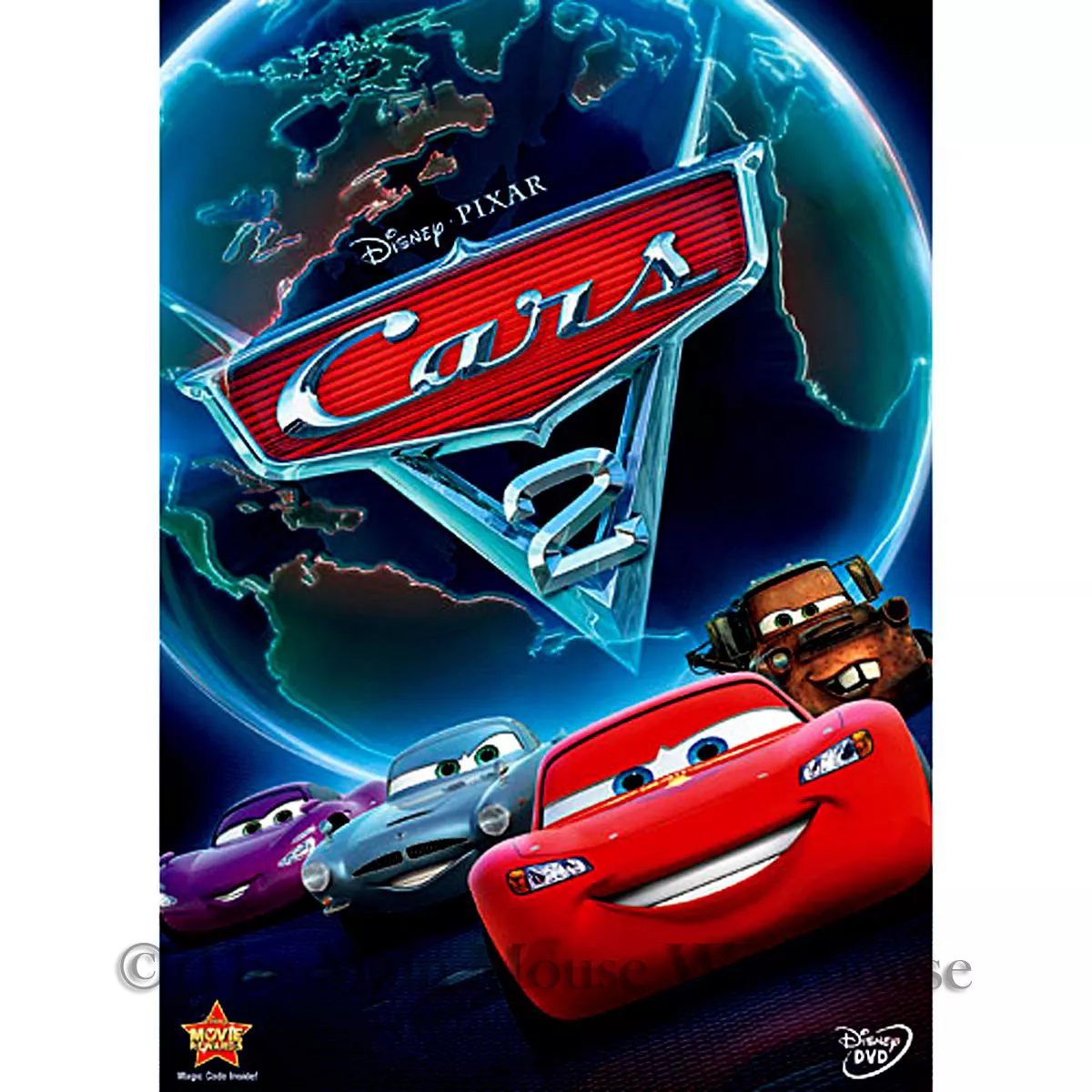 Disney Pixar Car Racing Bond Style Spy Movie Monaco World Grand