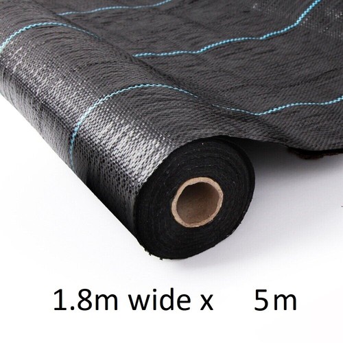 Weed Mat 90 GSM Weedmat Garden Cover Matting Control Black 0.9/1.8/3.6m 5 - 200m - Picture 21 of 32