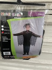 Halloween Costume girls black widow costume new size large 10/12