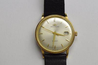 14K MOVADO KINGMATIC 28 Jewels Caliber 538 Watch - Antique | eBay