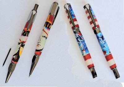 PETER MAX inspired Private (4) Custom Pens