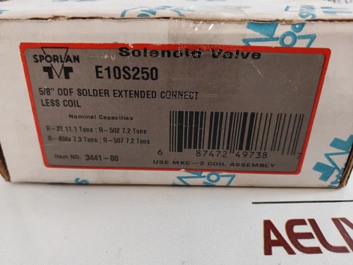 ONE Sporlan E10S250 Valvola elettromagnetica NUOVA - Foto 3 di 3