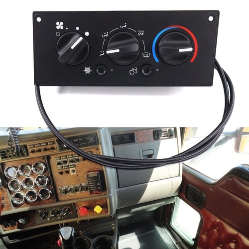 A/C Control Switch Panel For Kenworth T600A 2002 2003 2004 2005 2006 F211025100 - Picture 10 of 14