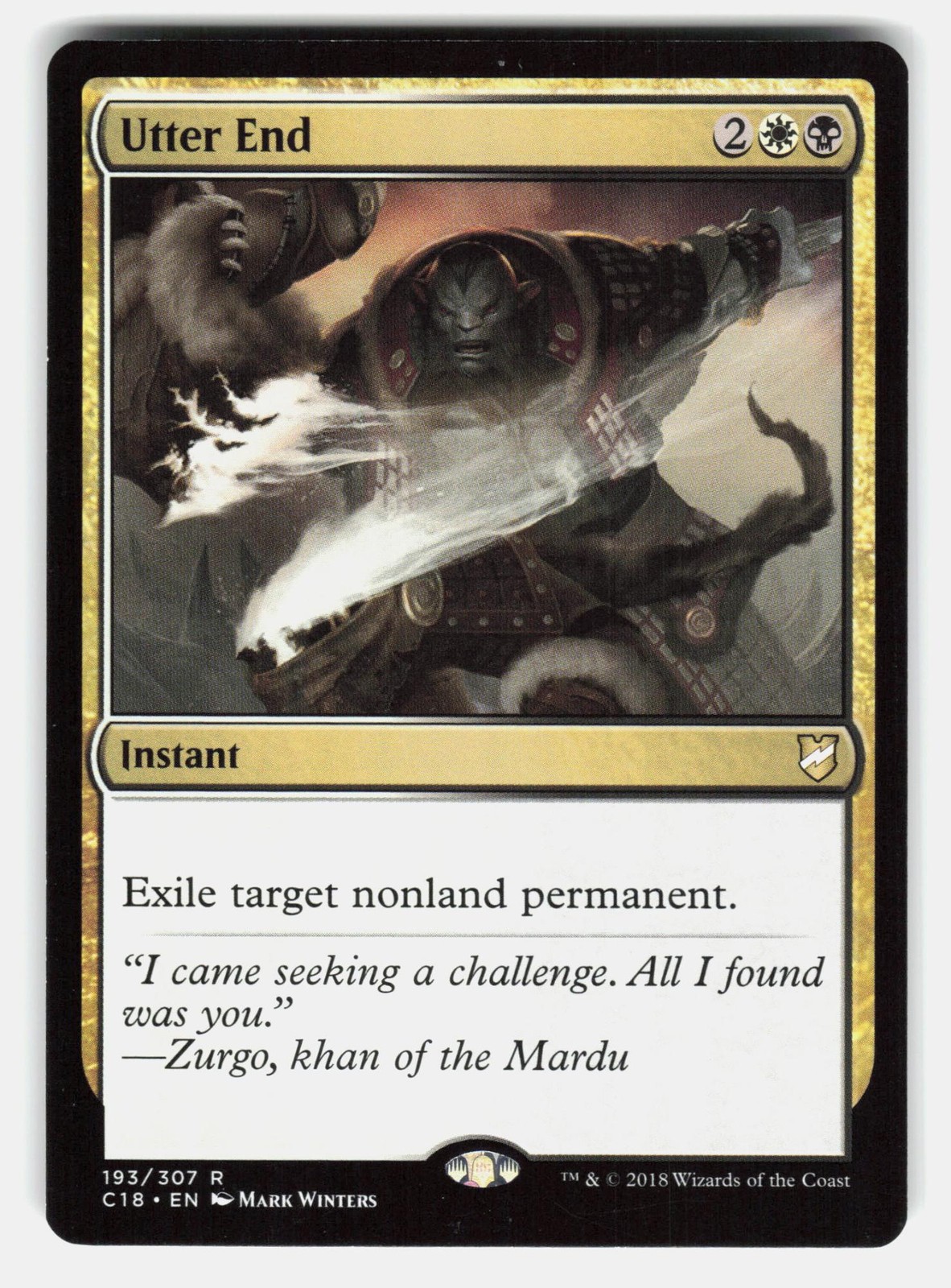 UTTER END - Magic: The Gathering - WINTERS LP