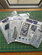 Clarity Stamp. Christmas/Seasonal Themed Clear Rubber Stamps. Used. Cardmaking.4