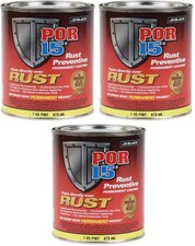POR 15 45408 Rust Preventive Coating, and Corrosion Permanently Pack of 3 