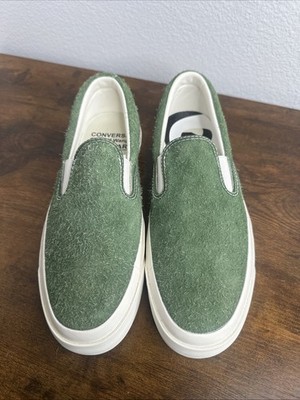 Converse CONS One Star Golf Wang Green Fuzzy Slip-On Shoes Men 8.5 W 10 Sneaker