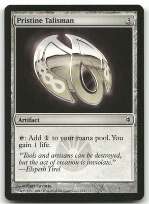 Pristine Talisman #151 (LP) New Phyrexia NPH Magic MTG