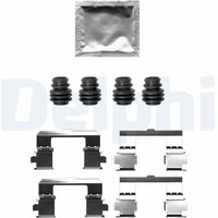 Delphi ZubehöRsatz Scheibenbremsbelag LX0697 FüR GH CX DS KE KF Mazda Van KE107