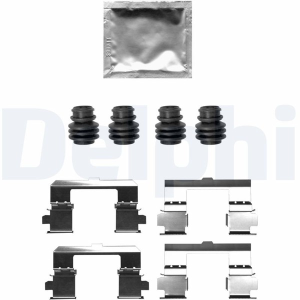 Delphi ZubehöRsatz Scheibenbremsbelag LX0697 FüR GH CX DS KE KF Mazda Van KE107-image