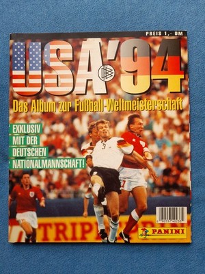 Panini WM/WC USA 94 partial complete album ; 8 misssing, excellent condition