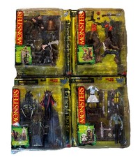 McFarlane Toys Monsters Playset New Dracula Hunchback Frankenstein Werewolf 1997