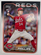 2024 Topps Series 2 - Connor Phillips #670 (RC) Reds