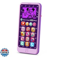 LeapFrog Chat and Count Emoji Phone, Purple