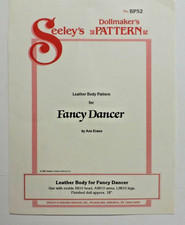 Seeley's Dollmaker's Pattern BP52 18" Leather Doll Body/Fancy Dancer Uncut
