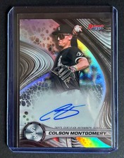 2024 Bowman Best Colson Montgomery Rookie Refractor Auto ! SP Chicago White Sox