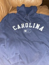 Nike UNC North Carolina Tar Heels Vintage Hoodie XXL 27 Pit