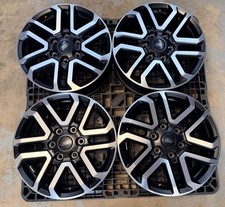 Ford Ranger 18 Lariat Sport Oem Black 2025 Wheels Rims Black Machined Set Ford Ranger 18 Lariat Sport Oem Black 2025 Wheels Rims Black Machined Set
