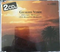 2Xcd Verdi Aida - Highlights / Rigoletto - Highlights New Ovp Pilz