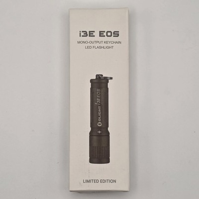 Olight i3E Keychain LED Flashlight Rare Olight Elite Desert Tan - New/Open Box