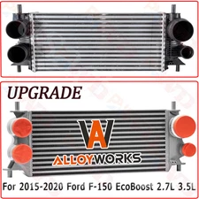 Upgraded Aluminum Intercooler Fits Ford F150 F-150 2.7L 3.5L EcoBoost 2015-2020