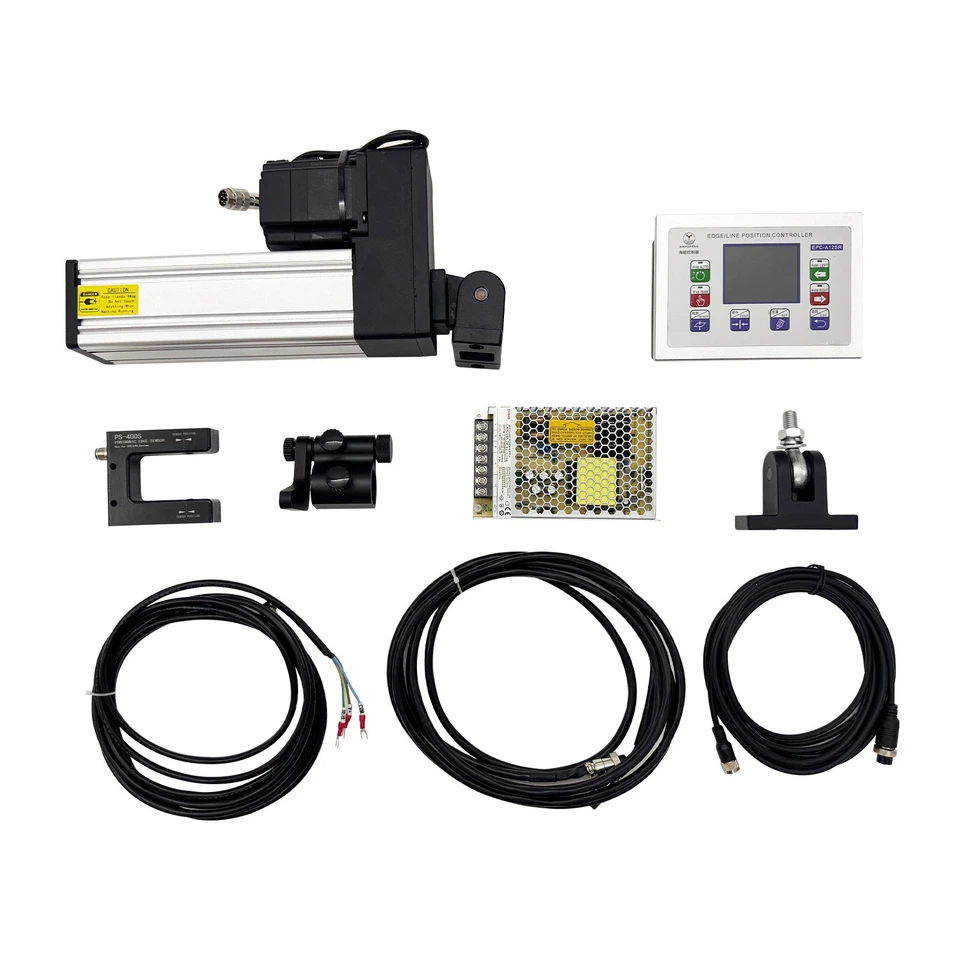EPC-A12 Servo Edge Position Control System PS-400S Ultrasonic Sensor 100-240V - Image 3 of 4