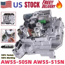 Transmission Valve Body w/ Solenoids AW55-50SN AW55-51SN For Nissan Altima Volvo