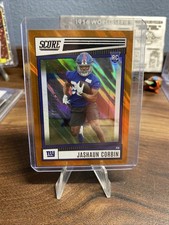 2022 Panini Score - Orange #348 Jashaun Corbin (RC) /599