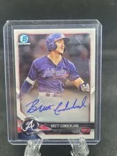 Cumberland, Brett - 2018 Bowman Chrome Prospect - Autograph 